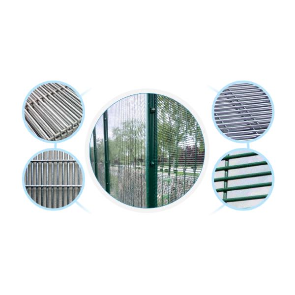 Best Selling Galvanized Welded Wire Mesh Boundary Wall 358 Clearvu Anti Climb Fence