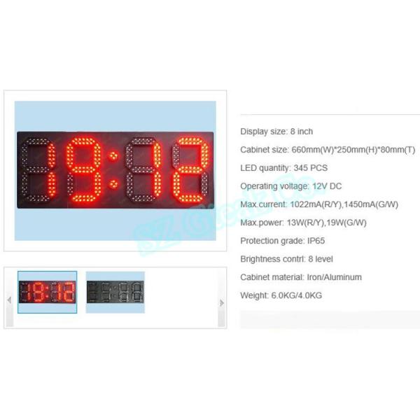 custom digital number led display board outdoor
