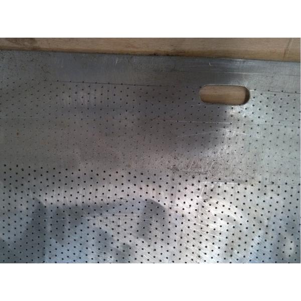 Custom Stainless Steel Filter Screen Panel Plate Stainless Steel Straight Holes Flat Filter Panel