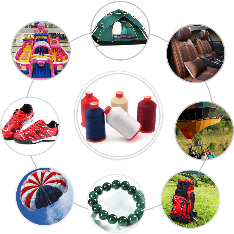 Glove Bonded Sewing Thread 1 lb Nylon66 69 Bonded Polyester Thread for Leather Shoes