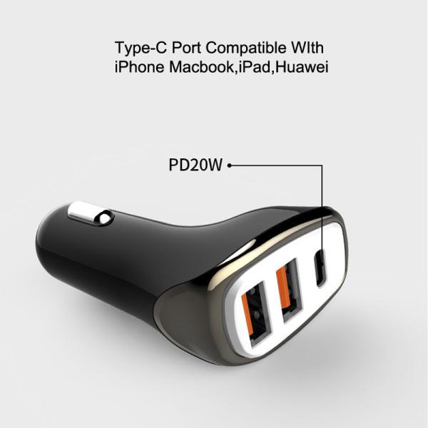 Huawei 33W USB Car Charger PD QC3.0 5V 2.1A Output Fast Charging