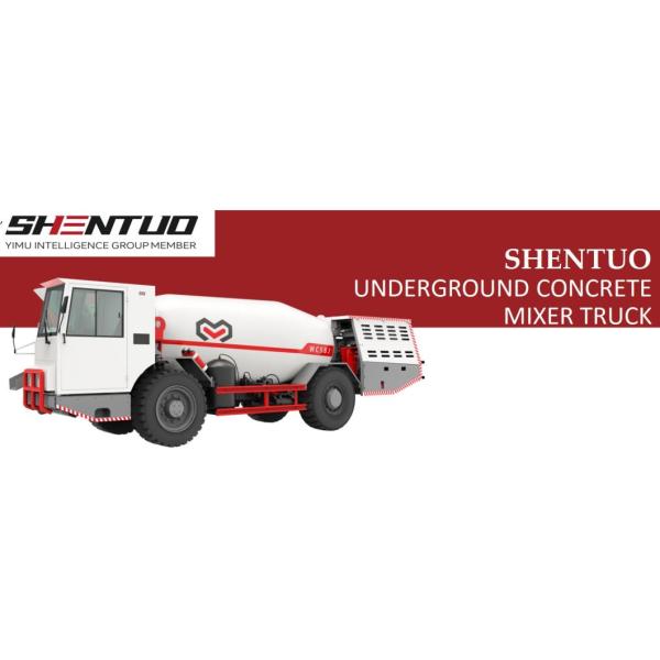 in Stock Underground Mine Equipment 5m3 10.5t Underground Concrete Mixer Truck