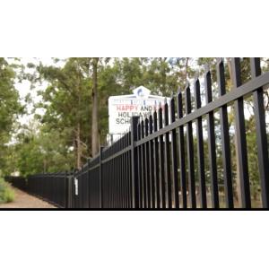 2400mmx2100mm Pre-Galvanized Steel Tubular Fencing