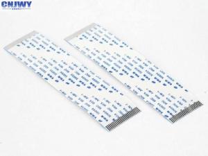 60 Pin Flat Flex Ribbon Cable , 1.0 Mm FFC Extension Cable Current Rating 0.5AMP