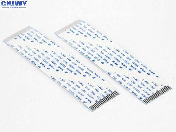 Quality 60 Pin Flat Flex Ribbon Cable , 1.0 Mm FFC Extension Cable Current Rating 0.5AMP for sale