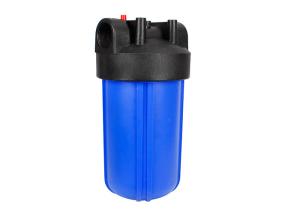 10'' big blue whole house  water filter housings with  1'' inlet/outlet port