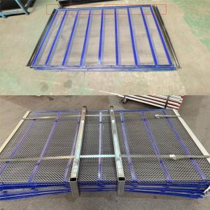 China Crusher self cleaning screen mesh with Wrap Edge ‌Vibrating Screen Mesh‌ in Quarrying and Aggregate Processing wholesale