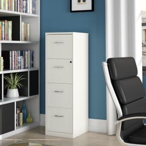 Knock down thick 0.6MM 4 Drawer Letter File Cabinet