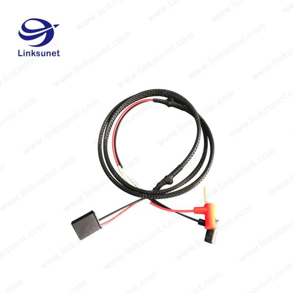 Molex 34803 series 2.54mmconnectors and Banana plug brass color connectors wire harness