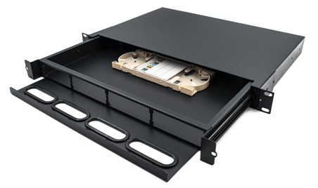 19 Inch 2U 96 Fiber MPO MTP ODF Fiber Optic Patch Panel Cabinet Slide Drawer Type