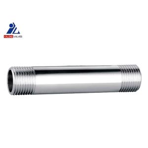 MXM Straight Brass Hose Connector Din259 Chrome Plate