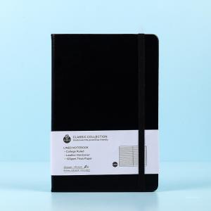China A5 A6 Engraved Custom Book Cover Printing Genuine Leather Bound wholesale