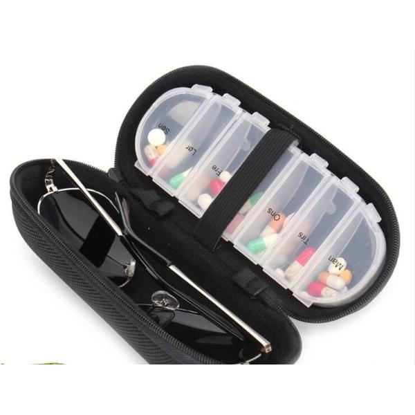 Weekly unique design spring push button medicine box, Monthly plastic medicine storage box for 31 day, case, box, contai