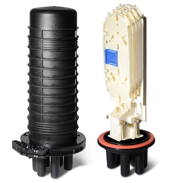 Customized Fiber Optic Splice Closure , 144 Core Dome Type Closure