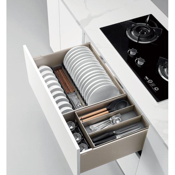 Adjustable Stainless Steel Pull Out Basket For Kitchen Cabinets Spice Rack