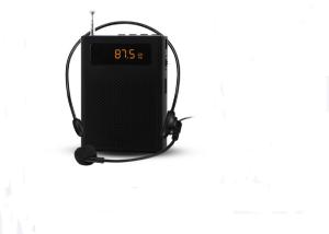 Black Color Portable Bluetooth Speakers , Mini Sound Speaker FM Voice Amplifier