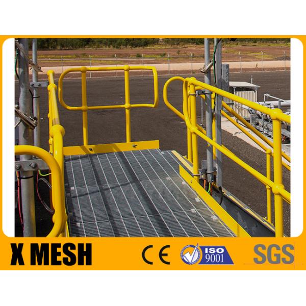 A36 Galvanised Steel Walkway Grating Flooring ASTM A123