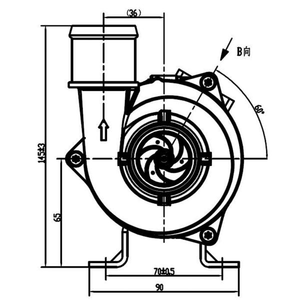 OWP series bldc water pump for data centre and servers' cooling circulation system