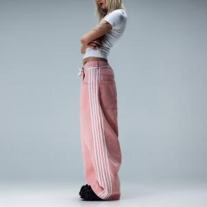 Clothing Manufacturers Custom High Quality Blank Acid Wash Stacked Jean Denim