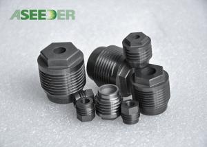 China Durable Tungsten Carbide Spray Nozzle / Custom Hexagon Alloy Nozzle wholesale