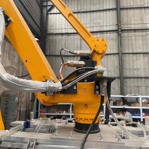 Warehouse Robotic Arm Palletizer 4 Axis Robotic Case Palletizing
