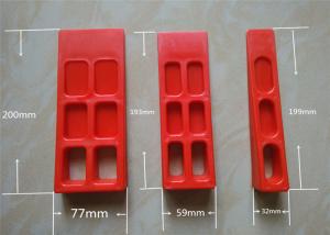 China Custom Red Printer Tools  Paper Wedge For Printing Machine on sale