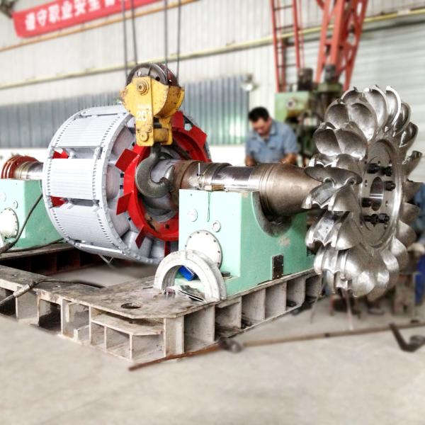 Adjustable / Fixed Blade Angle Water Power Turbine with Customized Blade Height
