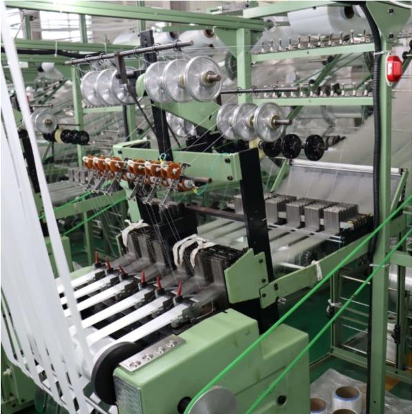High Speed Layer Ribbon Shuttleless Knitting Needle Loom Machine Webbing Weaving Machinery
