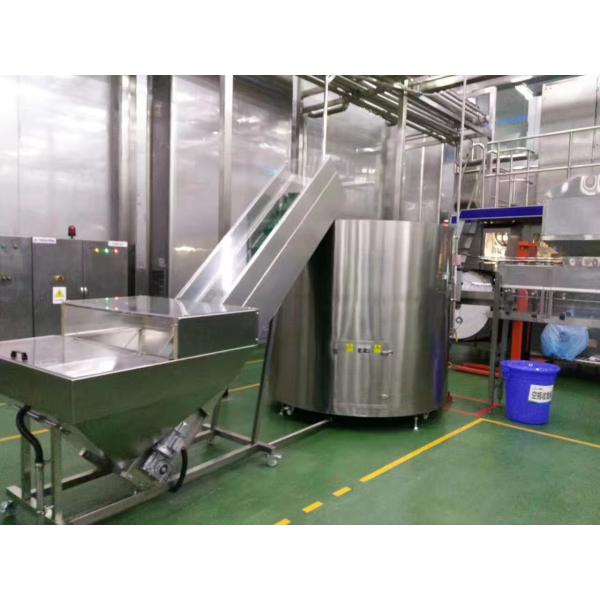 Automatic High Speed Bottle Unscrambler Double Heads Filler Unscrambler