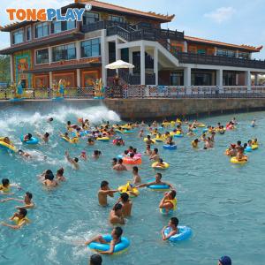 Fiberglass Tsunami Wave Pool Big Artificial Water Park Equipment
