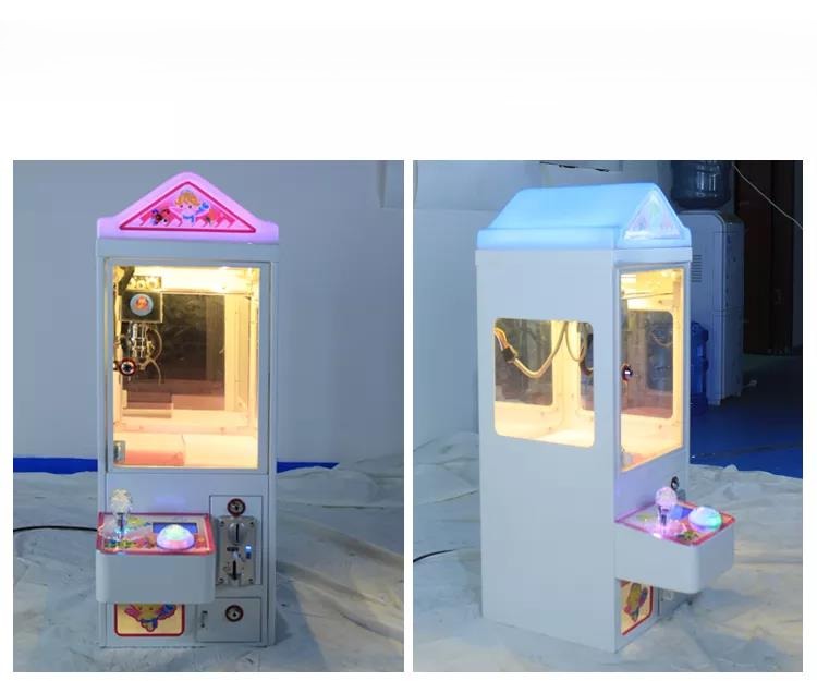 Dreamland Coin Operated Mini Super Plush Doll Claw machine for bar for game center
