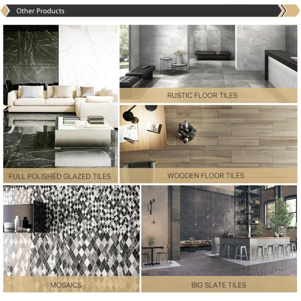 Low Water Absorption Outdoor Rustic Ceramic and Porcelain Paving Tiles from Factories