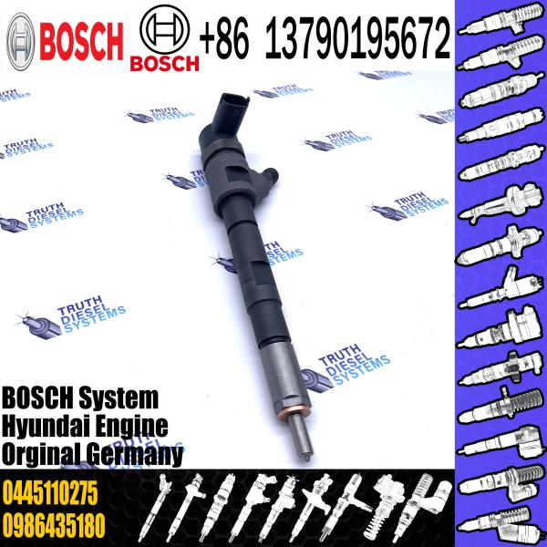 High Quality New Diesel Fuel Injector 0445110275 For Hyundai H-1 Box/Kia SORENTO 2.5 CRDi