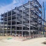 Multi Floors Steel Frame Car Parking Structure Q235B Q355B