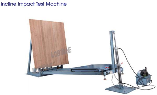 Quality Simulates Packaging Anti Damage Ability Incline Impact Tester 500kg Payload for sale