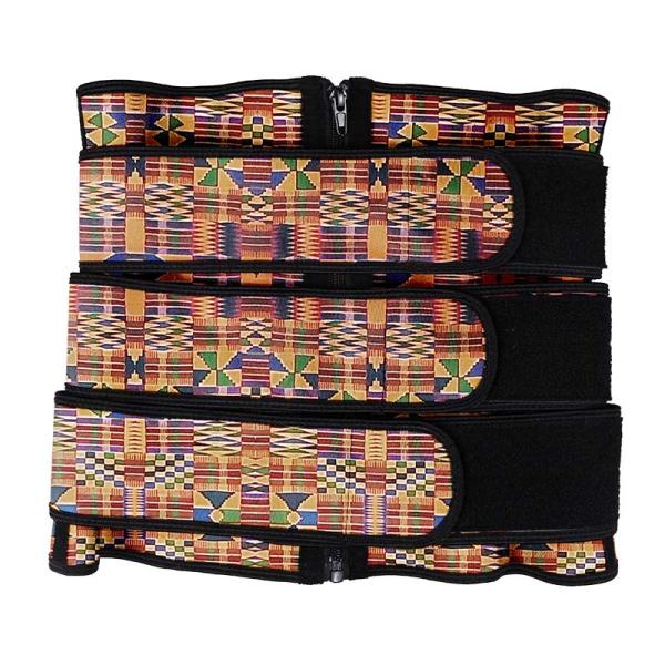 Latex Three Strap Waist Trainer 3XS Curves Waist Trimmer Belt With Zipper