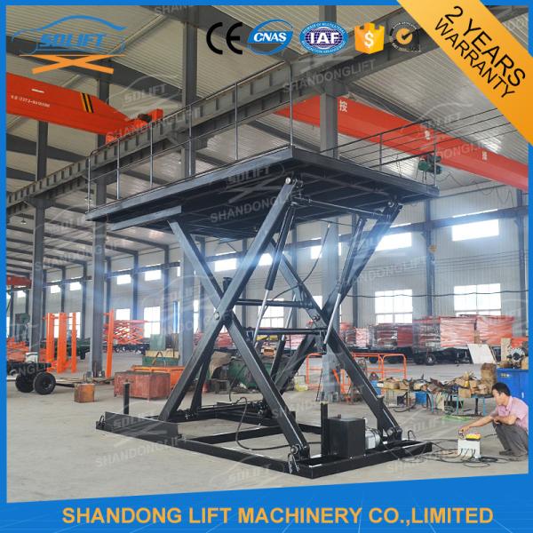 Quality 3T 3M Fixed Hydraulic Table Lift Cargo Scissor Lift Customize Available for sale