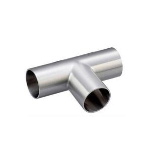 China 316 SS Pipe Fittings , A234WPC Stainless Steel Reducing Tee Antirust wholesale