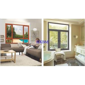 China Nice View Commercial Aluminium Windows , Grey Aluminium Double Glazed Windows wholesale