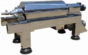 China 3200rpm PLC Control Scroll Separation Industrial Decanter Centrifuge on sale