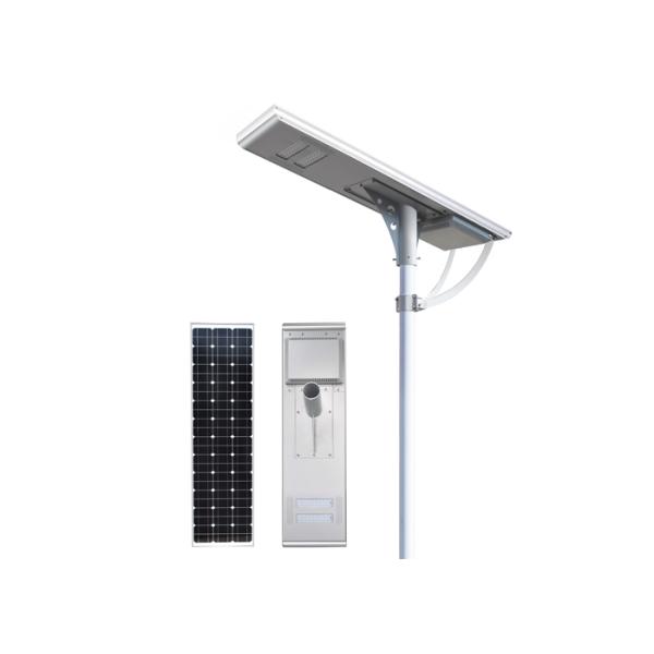 HOT SELLING 100W CREE LIGHT INTEGRATED all in one led solar street WITH 2700-6500K COLOR TEMPERATURE