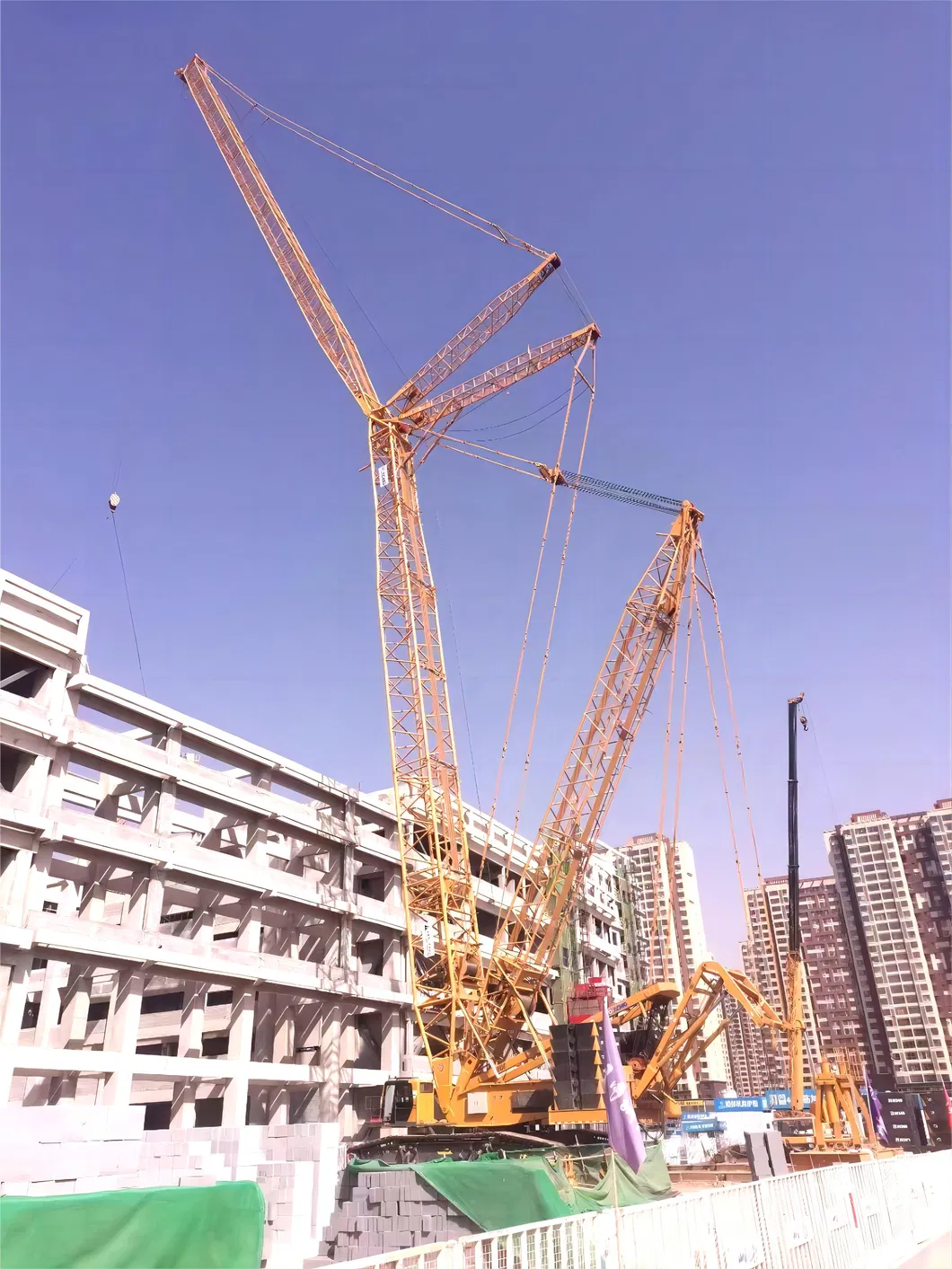 XCMG 400 Ton Xgc400 96m Used Crawler Crane for Sale