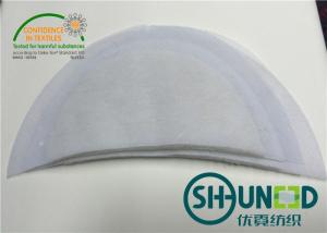 Polyester / Cotton Sewing Shoulder Pads Charcoal For Women's Wear