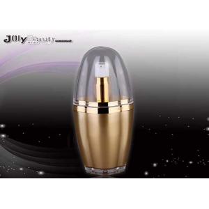 China PMMA Flat Empty Lotion Bottles 50ml Foundation Pump Bottle wholesale