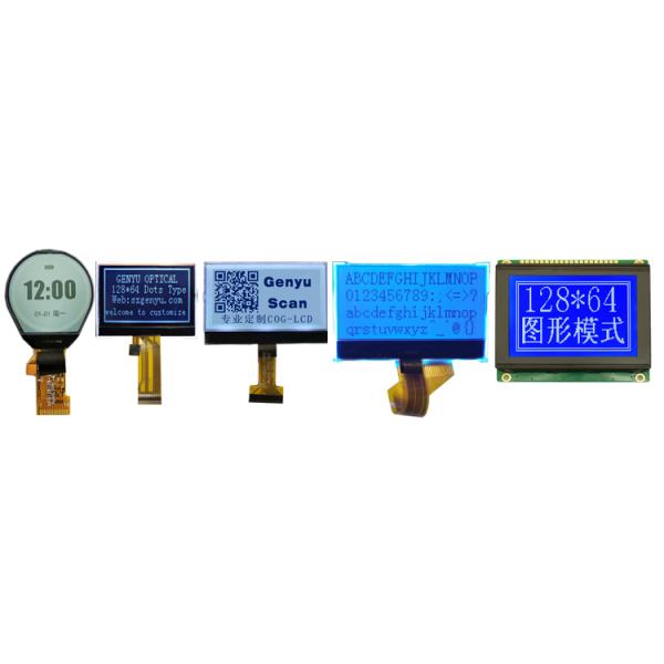 1.3inch GY128128-23 Round LCD Module 4-Spi FSTN Custom Monochrome Dot Matrix Clock COG LCD Screen 128x128 Circle Display
