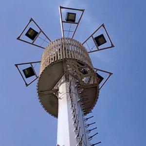 China Corrosion Resistant Galvanized Mobile Cell Phone Tower on sale