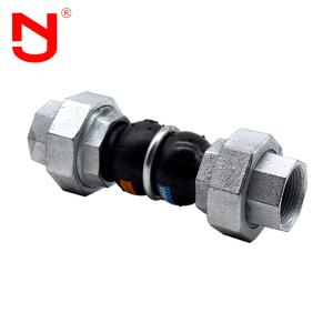 Industrial Pipe Dn65 Flexible Bellows Expansion Joint Screwed Union