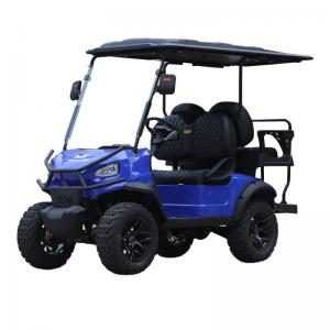 China Equipped Standing Postion of Tail Caddie 2023 Golf Cart Low Speed Car with 4 Seats on sale