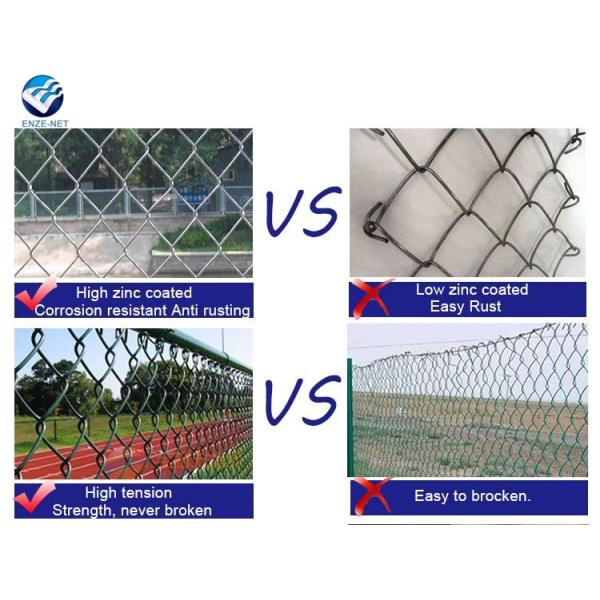 Alibaba china Chain Link Wire Mesh Fencing , PVC Coated Chain Link fences ,Plastic Chain Link Fence ( ISO9001 Certificated )
