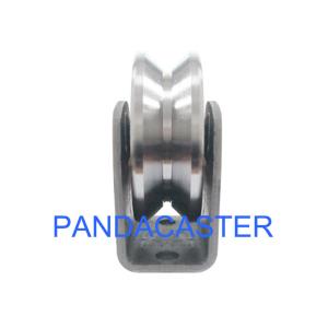 Fixed Sliding Gate Wheels 73mm Y Grooved Steel Track Rollers